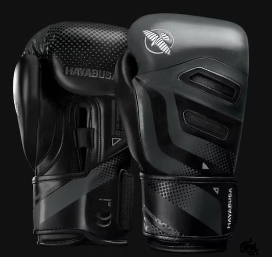 Guantes de Box Hayabusa T3D (Negro / Gris) (Disponible por Encargo)