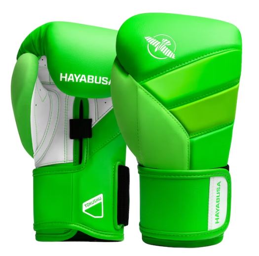 Guantes de Box Hayabusa T3 Neón (Verde / Blanco) (Disponible por Encargo)