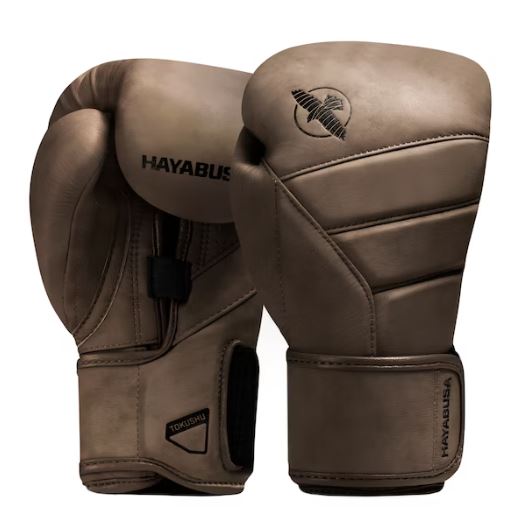 Guantes de Box Hayabusa T3 de Cuero de Lujo (Café) (Disponible por Encargo)