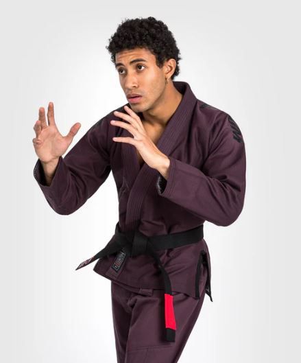 Uniforme de Jiujitsu Brasileño Venum Contender Evo (Morado Oscuro) (Disponible por Encargo)