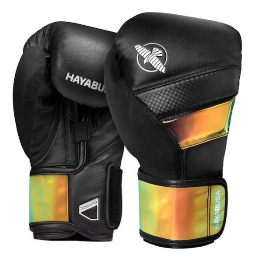 Guantes de Box Hayabusa T3 (Negro / Dorado) (Disponible por Encargo)