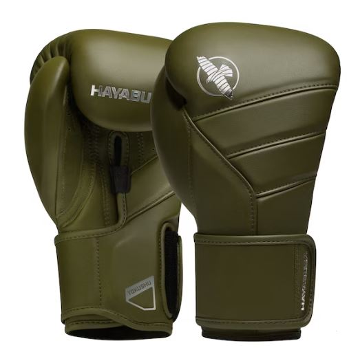 Guantes de Box Hayabusa T3 Kanpeki (Cuero) (Verde Oliva) (Disponible por Encargo)