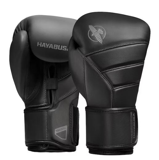 Guantes de Box Hayabusa T3 Kanpeki (Cuero) (Negro) (Disponible por Encargo)