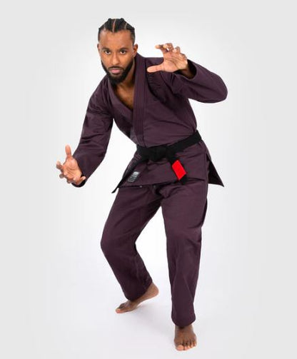 Uniforme de Jiujitsu Brasileño Venum Contender 2.0 (Morado Oscuro) (Disponible por Encargo)