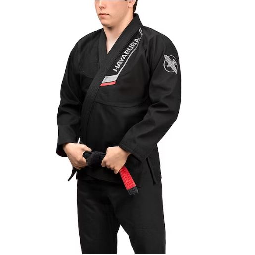 Uniforme de Jiujitsu Brasileño Liviano Hayabusa Ultra-Lightweight (Negro) (Disponible por Encargo)