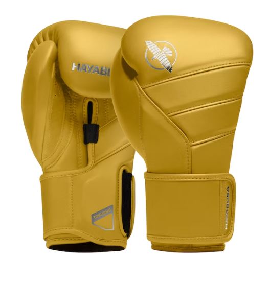 Guantes de Box Hayabusa T3 Kanpeki (Cuero) (Amarillo) (Disponible por Encargo)