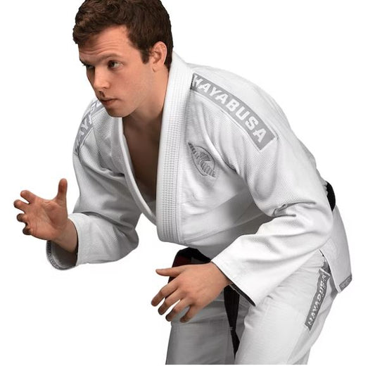 Uniforme de Jiujitsu Brasileño Liviano Hayabusa Lightweight (Blanco) (Disponible por Encargo)