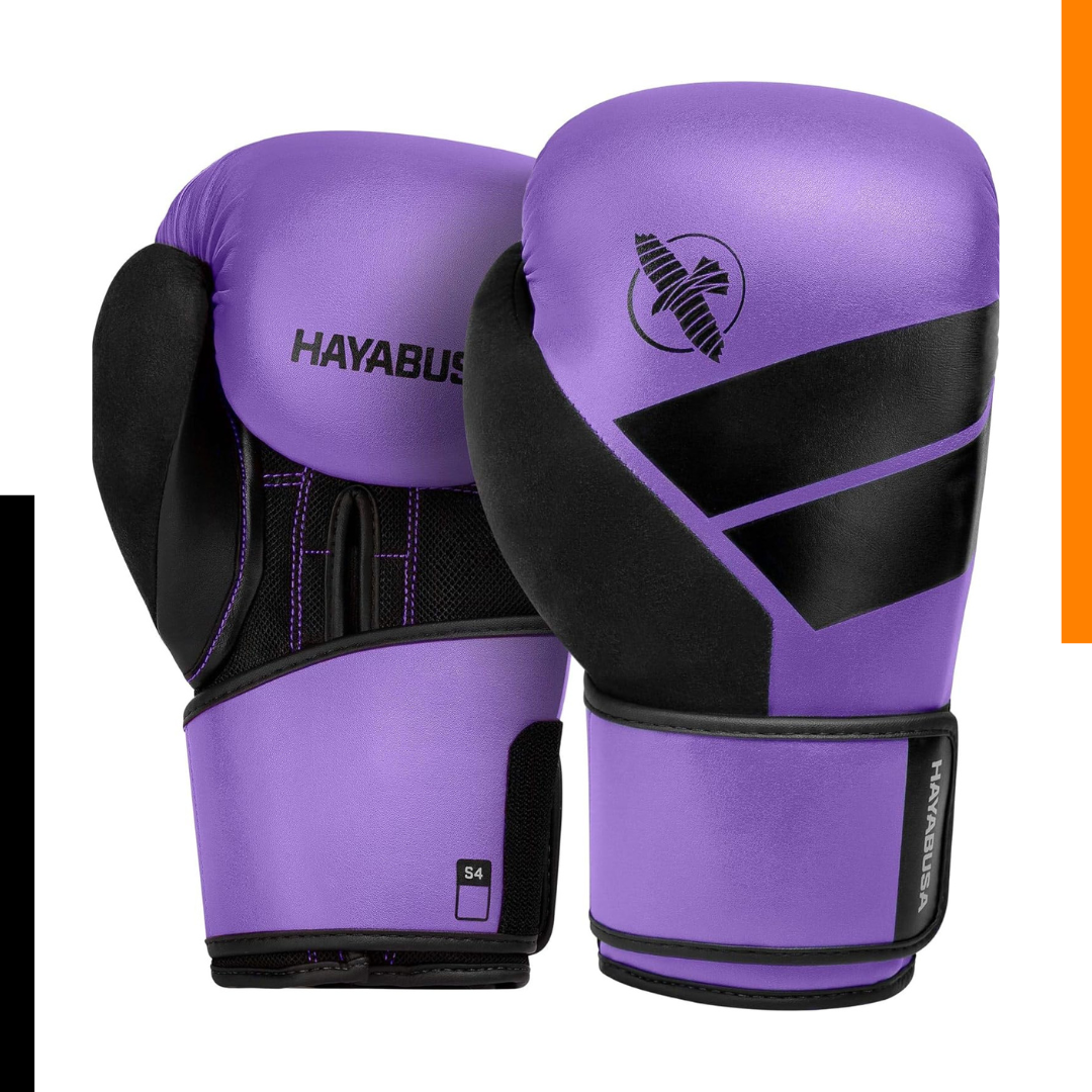 Guantes de Box Hayabusa S4 (Morado / Negro) (Disponible por Encargo)