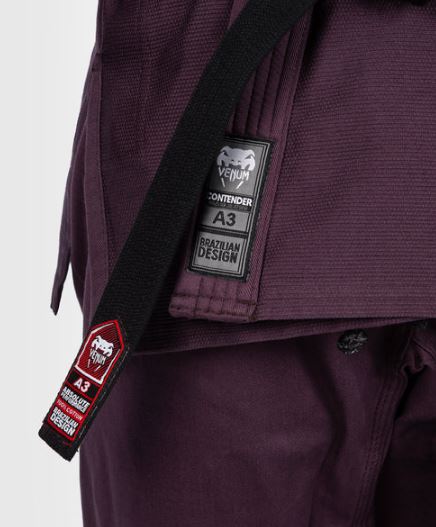 Uniforme de Jiujitsu Brasileño Venum Contender 2.0 (Morado Oscuro) (Disponible por Encargo)