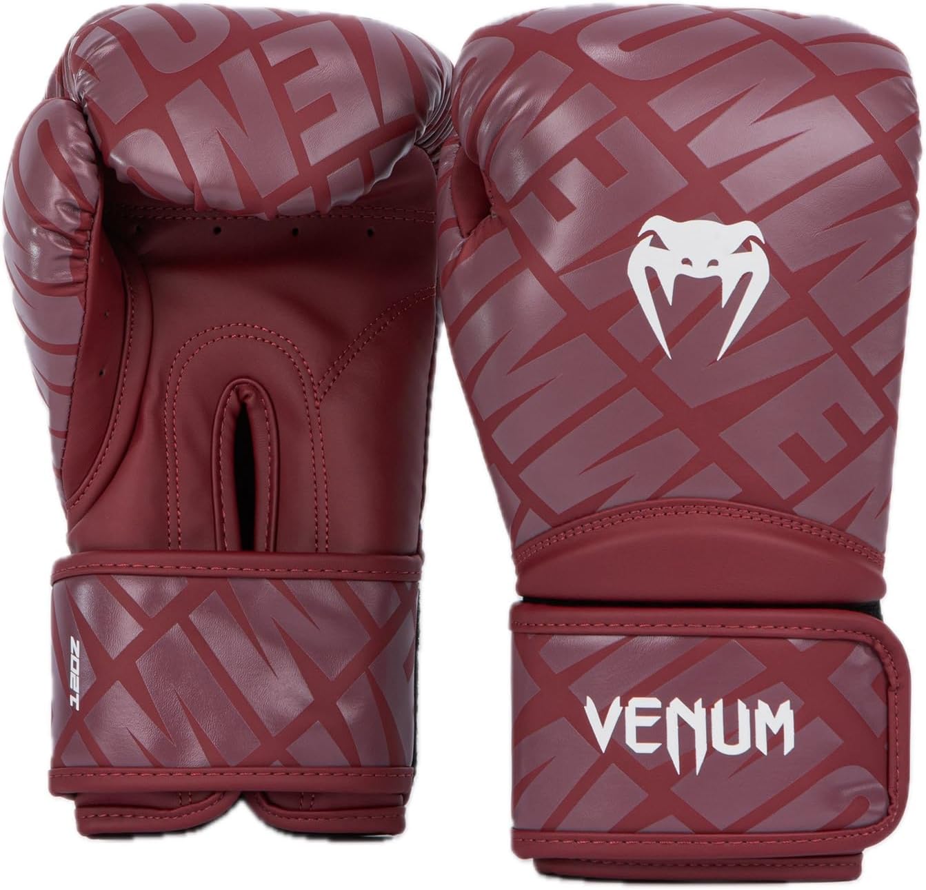 Guantes de Box Venum Contender 1.5 XT (Vino / Blanco) (Disponible en Costa Rica y por Encargo)