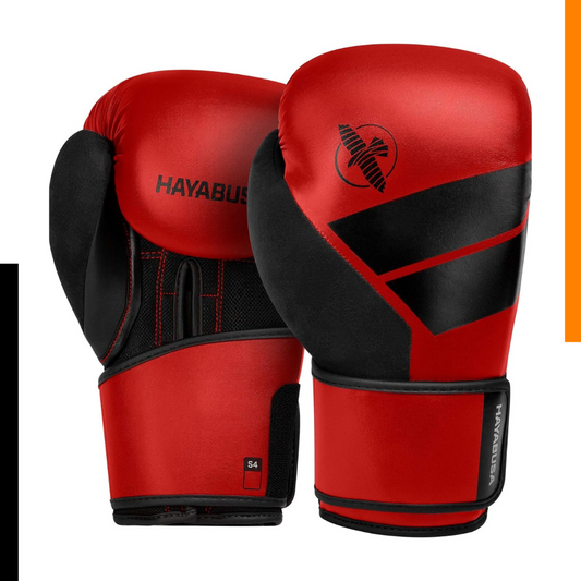 Guantes de Box Hayabusa S4 (Rojo / Negro) (Disponible por Encargo)