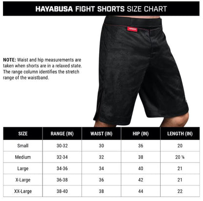 Fightshorts Hayabusa Hexagon (Largos) (Blanco) (Disponible por Encargo)