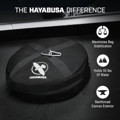 Anclaje para Sacos y Peras de Hayabusa (Negro / Blanco) (Disponible por Encargo)