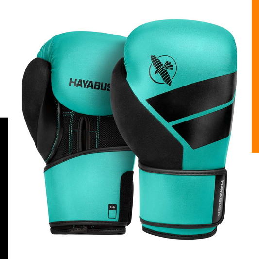 Guantes de Box Hayabusa S4 (Turquesa / Negro) (Disponible por Encargo)