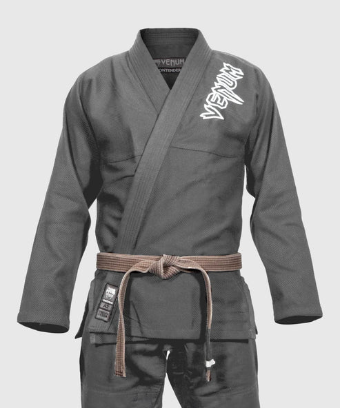 Uniforme de Jiujitsu Brasileño Venum Contender 2.0 (Gris) (Disponible por Encargo)