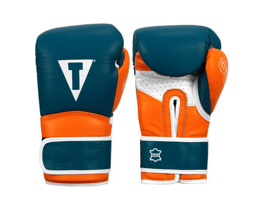 Guantes de Box Title de Gel Freestyle (Azul / Naranja) (Disponible por Encargo)