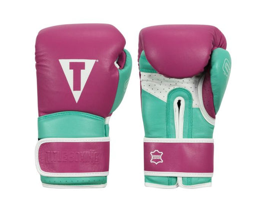 Guantes de Box Title de Gel Freestyle (Fucsia / Turquesa) (Disponible por Encargo)